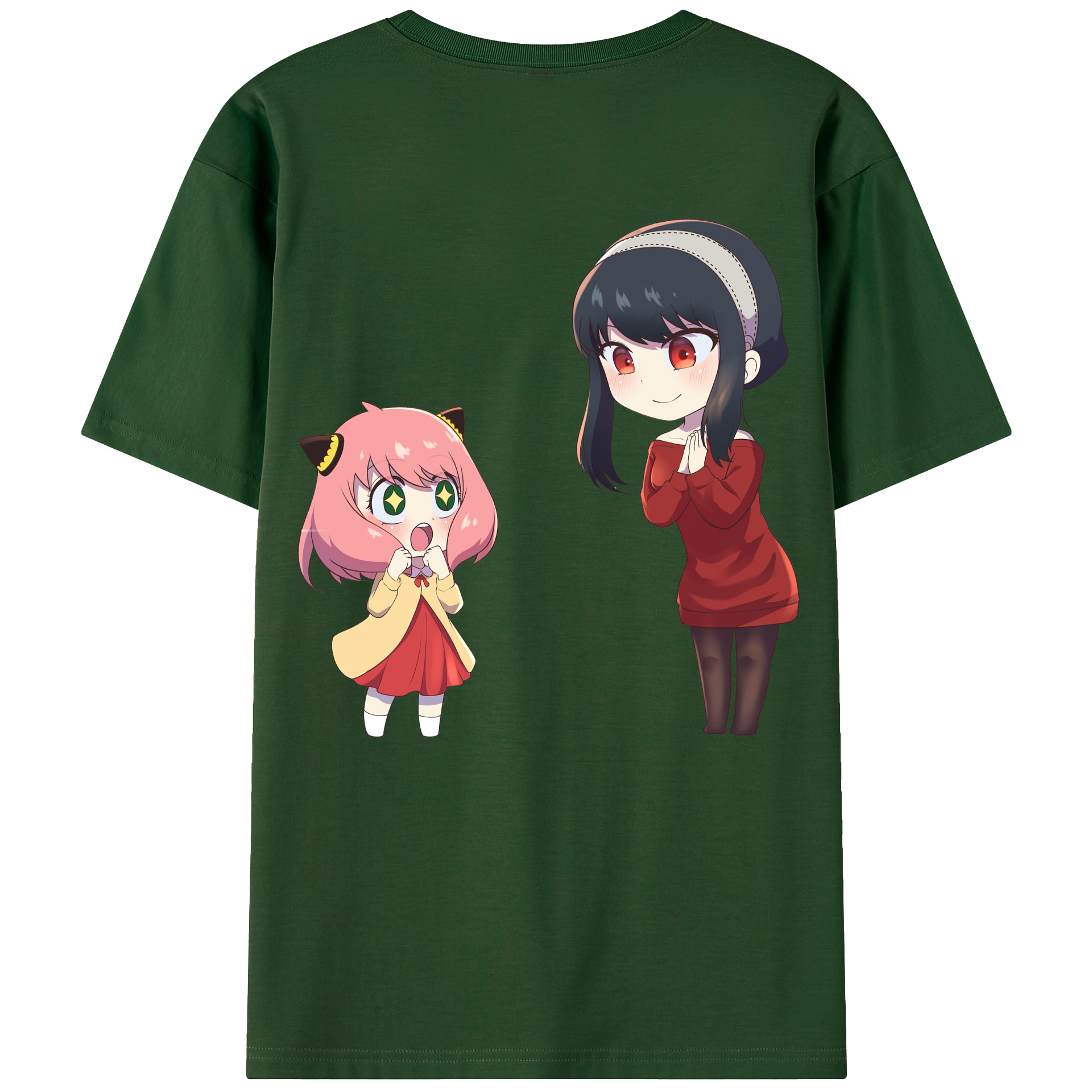 （画像用） SPY×FAMILY间谍家家酒 綿100％半袖Tシャツ（背面プリント）